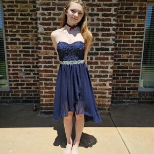 City Studio Midnight Blue Dress